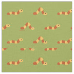 Sesame Street | Oscar's Worm Slimey Pattern Fabric