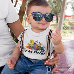 Sesame Street Pals 1st Birthday  Baby T-Shirt