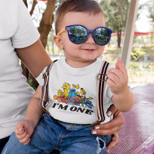 Sesame Street Pals 1st Birthday  Baby T-Shirt