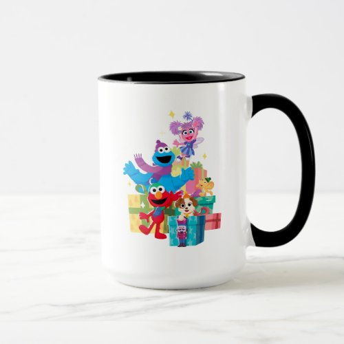 Sesame Street Pals and Presents Mug