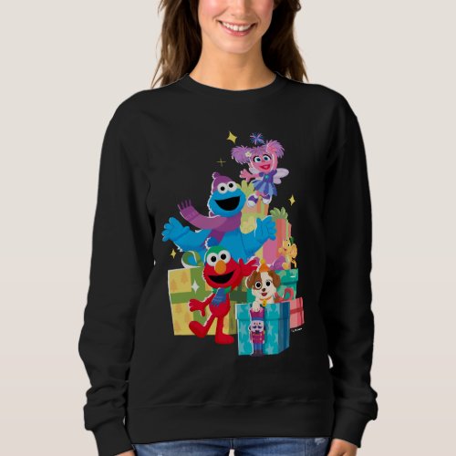 Sesame Street Pals and Presents Sweatshirt