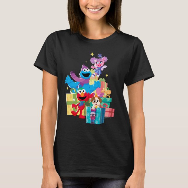 Sesame Street Pals and Presents T-Shirt (Front)