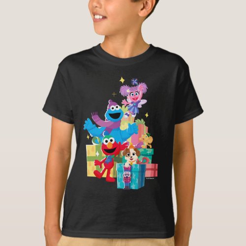 Sesame Street Pals and Presents T_Shirt