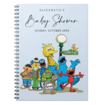 Sesame Street Pals Baby Shower Guest & Gift List