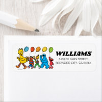 Sesame Street Pals Balloons Birthday 