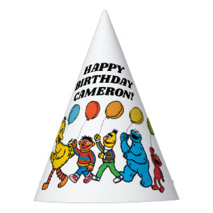 Sesame Street Pals Balloons Birthday Party Hat