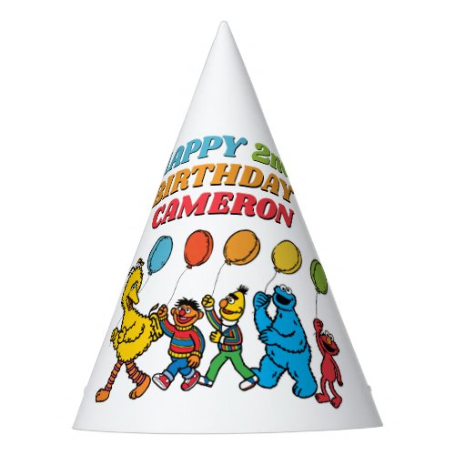 Sesame Street Pals Balloons Birthday  Party Hat