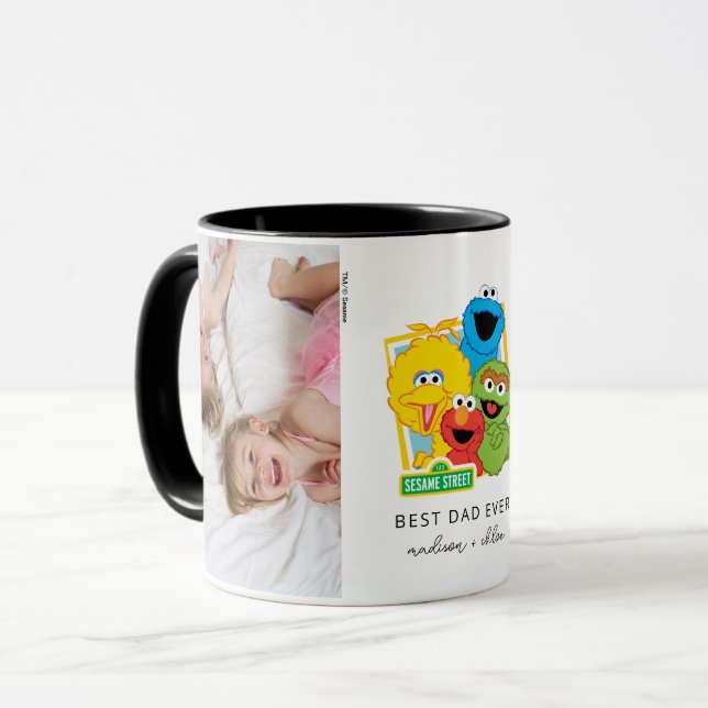 Sesame Street Pals | Best Dad - Photo Mug (Front Left)