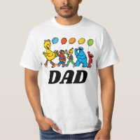 Sesame Street Pals | Birthday Balloons - Dad T-Shi