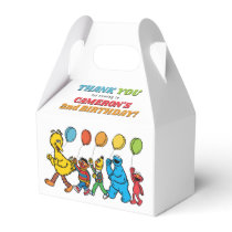 Sesame Street Pals | Birthday Balloons Favor Boxes