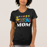 Sesame Street Pals | Birthday Balloons - Mom T-Shi T-Shirt<br><div class="desc">Celebrate your child's Birthday with this super cute Birthday Mom Shirt featuring all your favorite Sesame Pals. © 2021 Sesame Workshop.</div>