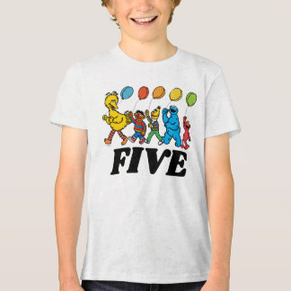 Sesame Street Pals | Birthday Balloons Tri-Blend Shirt