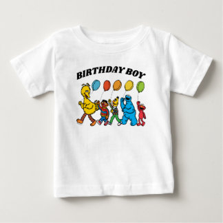 Sesame Street Pals | Birthday Boy Birthday Baby T-Shirt