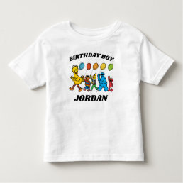 Sesame Street Pals | Birthday Boy Birthday Toddler T-shirt