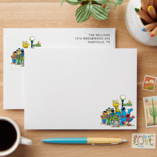 Sesame Street Pals Birthday Envelope