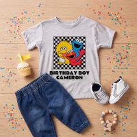 Sesame Street Pals Checkered Birthday Boy