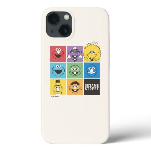 Sesame Street Pals | Color Blocks iPhone 13 Case