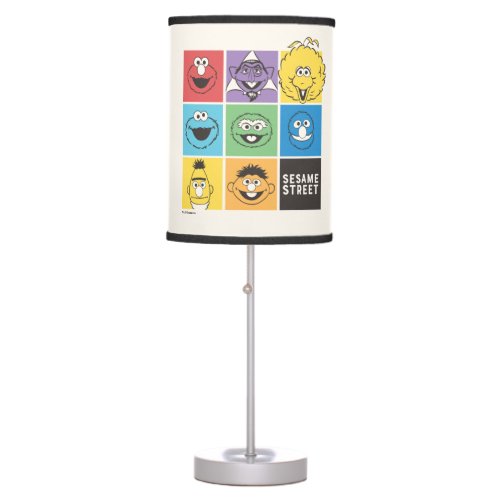 Sesame Street Pals  Color Blocks Table Lamp