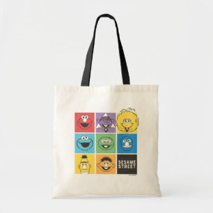 Sesame Street Pals Color Blocks Tote Bag