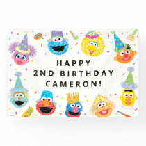 Sesame Street Pals Confetti Birthday Banner