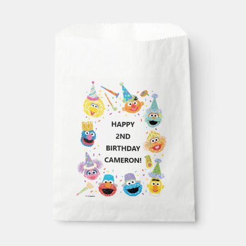 Sesame Street Pals Confetti Birthday Favor Bag