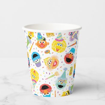 Sesame Street Pals Confetti Birthday Paper Cups by SesameStreet at Zazzle