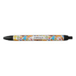 Sesame Street Pals Doodley Pattern | Add Your Name Pen