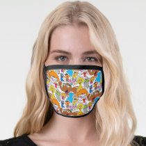 Sesame Street Pals Doodley Pattern Face Mask