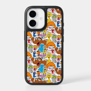 Sesame Street Pals Doodley Pattern iPhone 17 Case