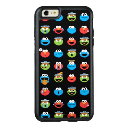 Sesame Street Pals Emoji Pattern OtterBox iPhone 66s Plus Case