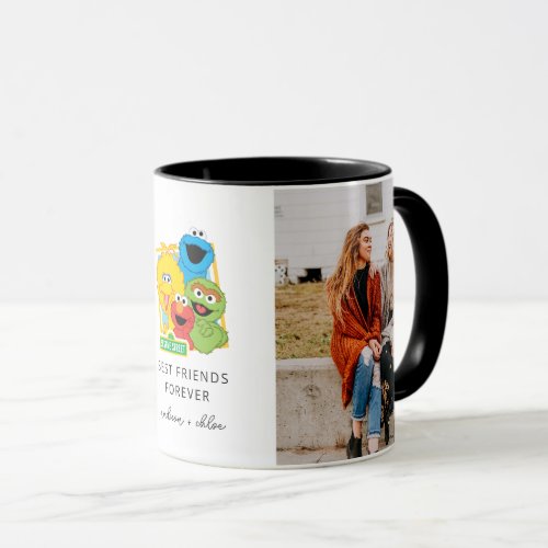 Sesame Street Pals  Friends Forever _ Photo Mug