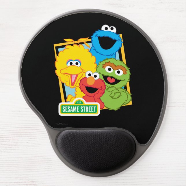 Sesame Street Pals Gel Mouse Pad (Front)
