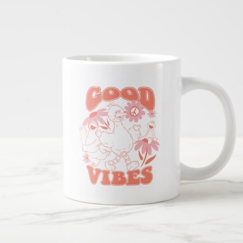 Sesame Street Pals  Good Vibes Giant Coffee Mug