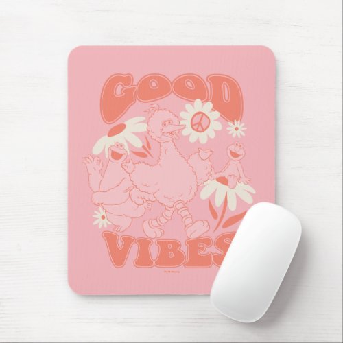 Sesame Street Pals  Good Vibes Mouse Pad