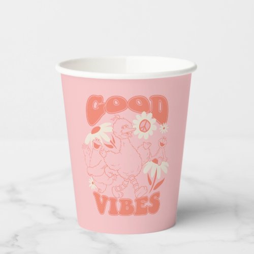 Sesame Street Pals  Good Vibes Paper Cups