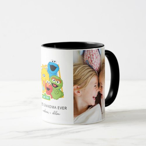 Sesame Street Pals  Grandma _ Photo Mug