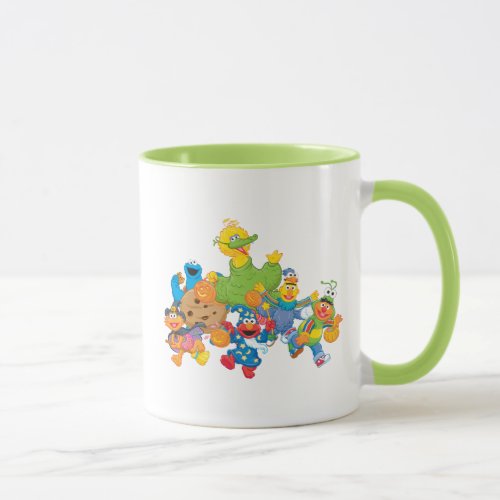 Sesame Street Pals  Halloween Costumes Mug