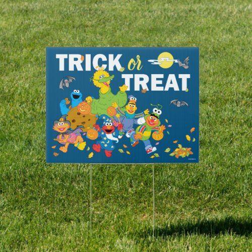 Sesame Street Pals  Halloween Costumes Sign