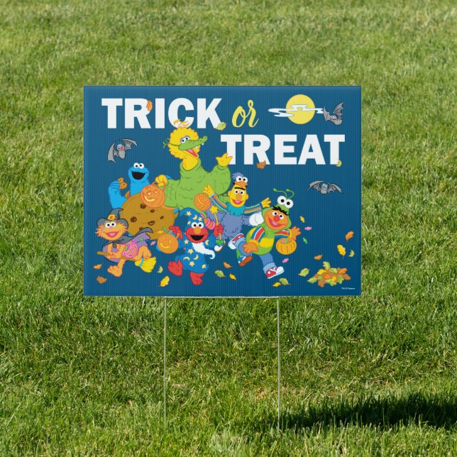 Sesame Street Pals | Halloween Costumes Sign (Insitu)