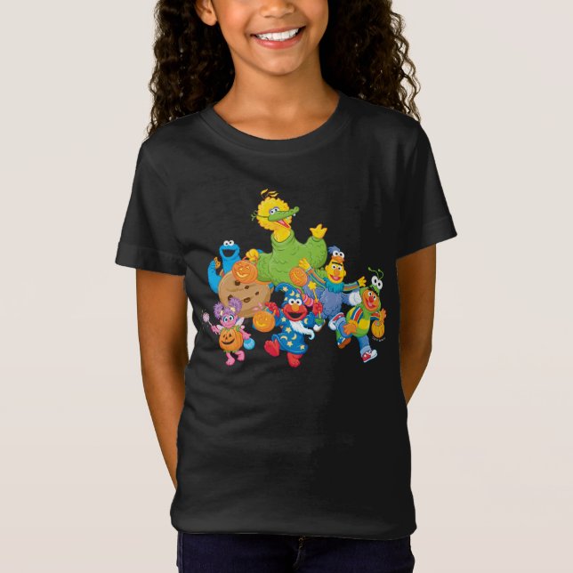 Sesame Street Pals | Halloween Costumes T-Shirt (Front)