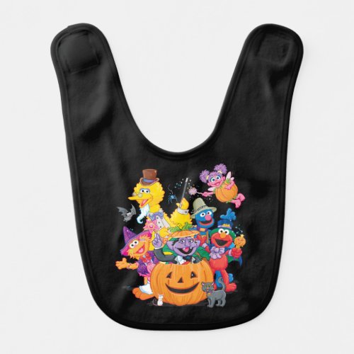 Sesame Street Pals  Happy Halloween Baby Bib