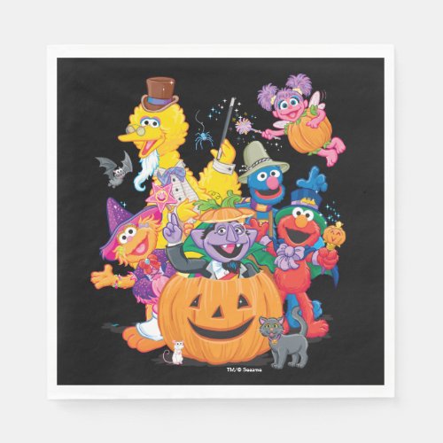 Sesame Street Pals  Happy Halloween Napkins