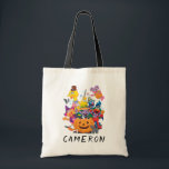 Sesame Street Pals | Happy Halloween Tote Bag<br><div class="desc">Happy Halloween from Sesame Street! This cute graphic features all your favorite Sesame characters dressed up for Halloween.   © 2021 Sesame Workshop. www.sesamestreet.org</div>