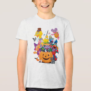 Sesame Street Pals Happy Halloween Tri-Blend Shirt