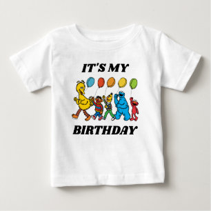 Sesame Street Pals It's My Birthday Baby T-Shirt