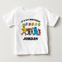 Sesame Street Pals | It&#39;s My Birthday Baby T-Shirt