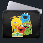 Sesame Street Pals Laptop Sleeve<br><div class="desc">Cookie Monster,  Big Bird,  Oscar the Grouch,  and Elmo look colorful and vibrant in this graphic.        This item is recommended for ages 13 . ©  2014 Sesame Workshop. www.sesamestreet.org</div>