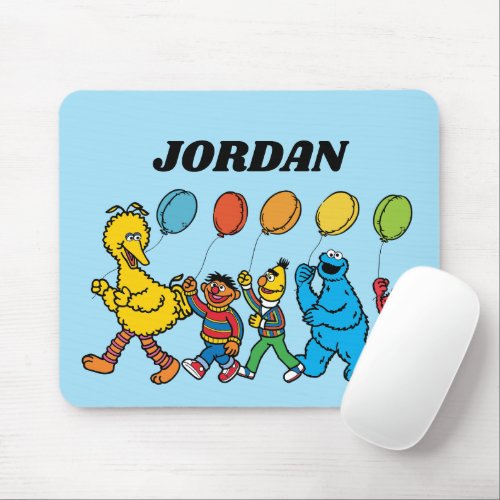 Sesame Street Pals  Party Balloons Mouse Pad