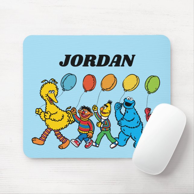 Sesame Street Pals | Party Balloons Mouse Pad (With Mouse)