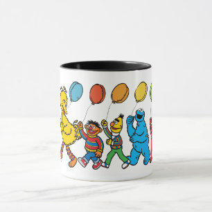 Sesame Street Pals Party Balloons Mug